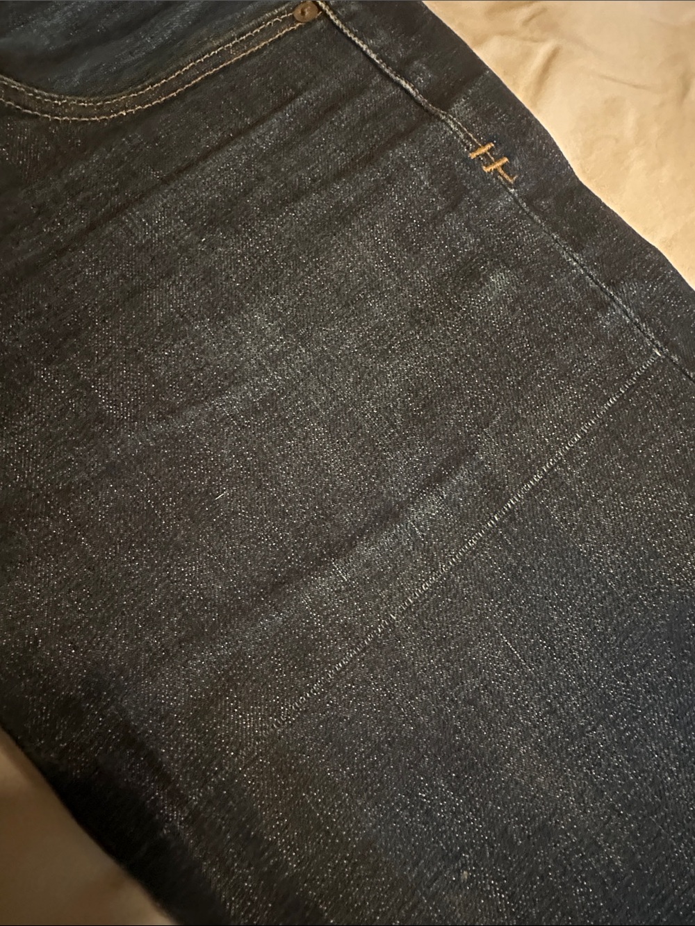 Billiam Selvedge Denim Jeans, Made in USA, White Oak Cone Mills - Picture 3 of 6